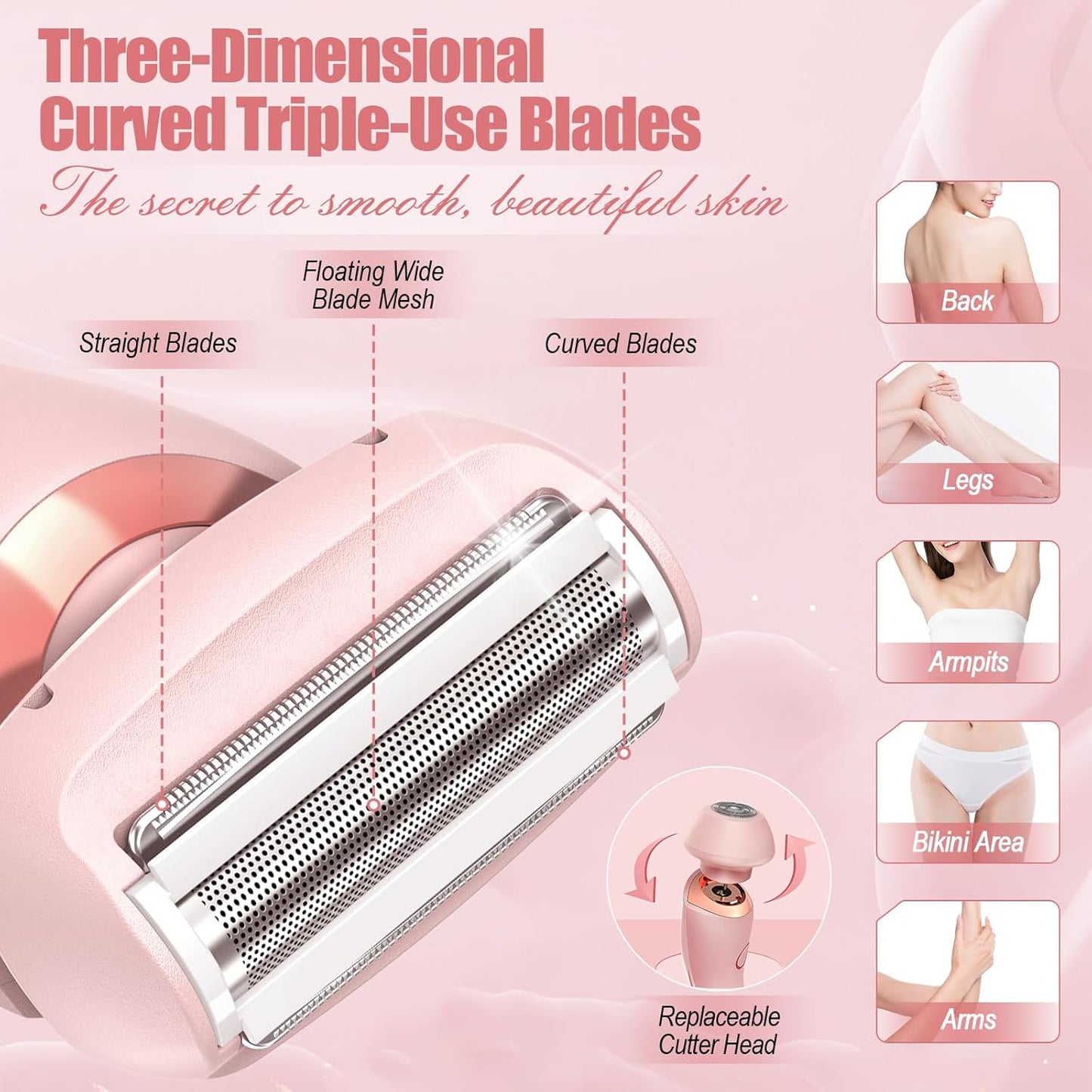 Silk Glide Pro ShaverTM