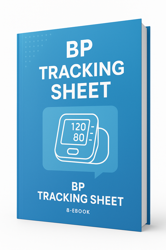 FREE 1-Year BP Tracking Sheet Printable