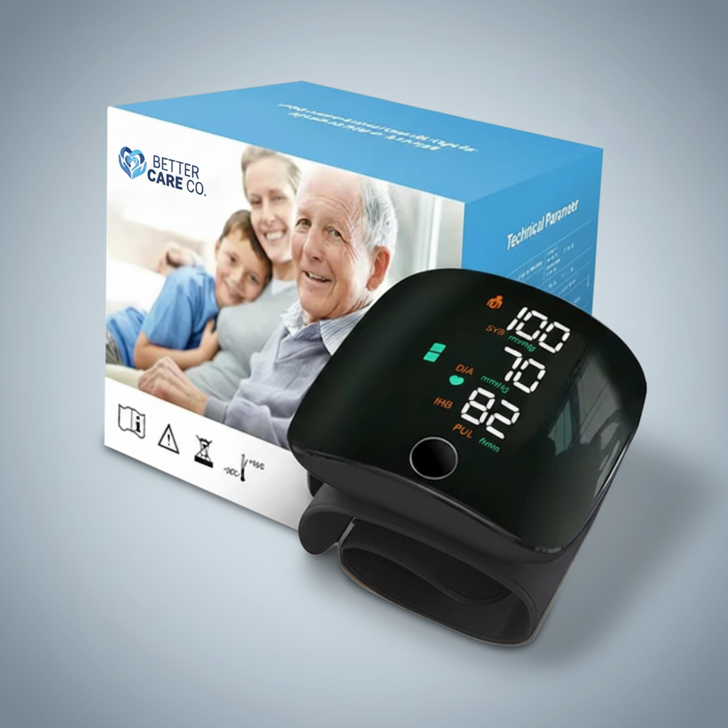 Better Care Co.™ Clinical-Grade BP Monitor